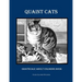 Quaint Cats Grayscale Adult Coloring Book