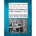 History of taxation in Iowa. Volume 1 of 2