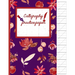 Calligraphy Practice paper: Floral red watercolor hand writing workbook for adults & kids 120 pages of practice sheets to write in (8.5x11 Inch).