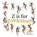 Z is for Zimbabwe