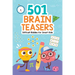 Brain Teasers: 501 Difficult Riddles for Smart Kids: Clever and Thought-Provoking Riddles for Kids Number Puzzles, Picture Puzzles, Logic Puzzles and