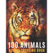 100 Animals Adults Coloring Book: Coloring Books For Men Women With Mandala Animals Designs For Stress Relief and Relaxation