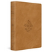 ESV Giant Print Personal Size Bible (Trutone, Nubuck Caramel, Wildflower Design)