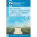 15-Minute Focus: Behavioral Threat Assessment and Management for K-12 Schools: Brief Counseling Techniques That Work