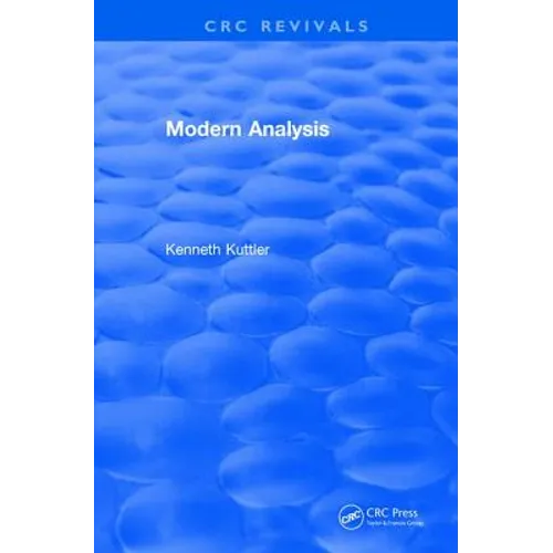 Modern Analysis (1997)