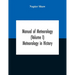 Manual Of Meteorology (Volume I) Meteorology In History