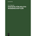 Statistik für Politikwissenschaftler