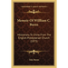 Memoir Of Willliam C. Burns: Missionary To China From The English Presbyterian Church (1873)