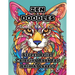 Zen Doodles: Stress Relief Coloring Book for Animal Lovers