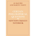 Certain Philosophical Questions: Newton's Trinity Notebook