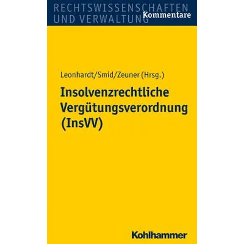 Insolvenzrechtliche Vergutungsverordnung (Insvv)