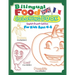 Bilingual Food Coloring Book for Kids Ages 4-8 (English French Edition): Learn French for Kids Workbook with 40 Unique Cartoon Food Colouring pages wi