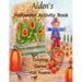 Aiden's Halloween Activity Book: (Personalized Books for Children), Halloween Coloring for Children, Games: mazes, connect the dots, crossword puzzle,