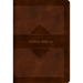 Rvr 1960 Biblia Letra Grande Tamaño Manual Edición Tierra Santa, Café Símil Piel Mass Market