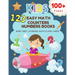 123 Easy Math Counters Numbers Books Baby First Learning Math Flash Cards: Practice tracing dot to dot with large numbers, counting blocks and writing