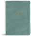 CSB Women's Study Bible, Earthen Teal Suedesoft Leathertouch