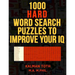 1000 Hard Word Search Puzzles to Improve Your IQ