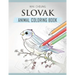 Slovak Animal Coloring Book