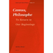 Camus, Philosophe: To Return to Our Beginnings