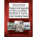 Fables and Legends of Many Countries: Rendered in Rhyme.