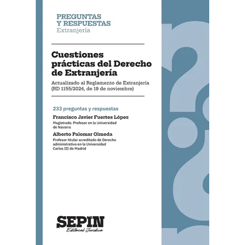 Cuestiones prácticas del Derecho de Extranjería
