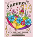 Summer Coloring Book for Adults: Beach Scenes, Ocean Life, Flowers and Animals Stress Relieving Designs