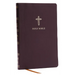 NKJV Holy Bible, Ultra Thinline, Burgundy Bonded Leather, Red Letter, Comfort Print