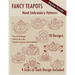 Fancy Teapots Hand Embroidery Patterns