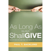 As Long As We Both Shall Give