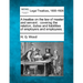 A treatise on the law of master and servant: covering the relation, duties and liabilities of employers and employees.