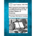 The General Principles of Constitutional Law in the United States of America.