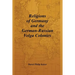 Religions of Germany and the German-Russian Volga Colonies