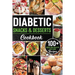 Diabetic Snacks and Desserts Cookbook: 100+ Quick and Easy Diabetic Desserts and Snacks Healthy Keto, Low Carb Recipes that Will Satisfy your Need for