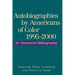 Autobiographies by Americans of Color, 1995-2000