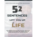 52 Sentences to Lift You Up in Life