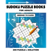 Sudoku Puzzle Book for Adults Medium to Hard: Brain Games 200 Sudoku Puzzles Activity Books For Adults, 9 x 9's That Range In Difficulty From Medium t