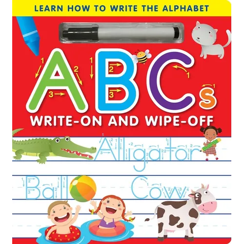 ABCs Write-On and Wipe-Off: Learn How to Write the Alphabet