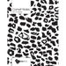 Cornell Notes: B&W Cheetah Pattern Cover - Best Note Taking System for Students, Writers, Conferences. Cornell Notes Notebook. Large