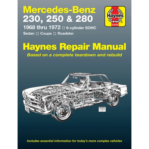 Mercedes-Benz 230, 250 & 280 1968-72