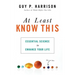At Least Know This: Essential Science to Enhance Your Life