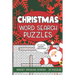 Christmas Word Search Puzzles: Seek and Find Word Circle Puzzle Book Holiday Seasonal Activity Book for Kids and Adults