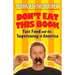 Don't Eat This Book: Fast Food and the Supersizing of America
