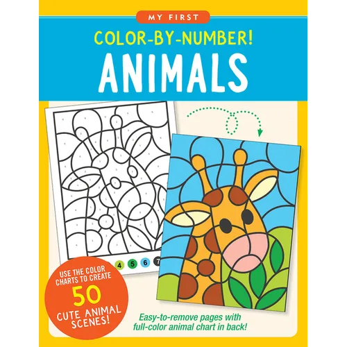 Color-By-Number! Animals