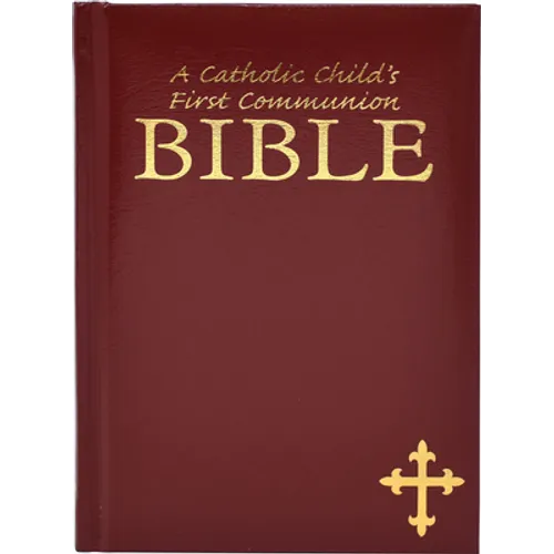 A Catholic Child's First Communion Bible