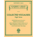 Collected Vocalises: High Voice - Concone, Lutgen, Sieber, Vaccai: Schirmer's Library of Musical Classics Volume 2133