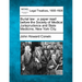 Burial Law: A Paper Read Before the Society of Medical Jurisprudence and State Medicine, New York City.