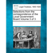 Selections from the Correspondence of the Local Government Board Volume 3 of 3