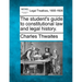 The Student's Guide to Constitutional Law and Legal History.
