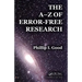 The A-Z of Error-Free Research