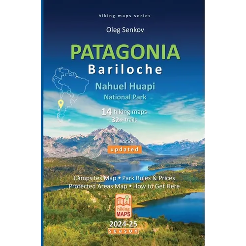 PATAGONIA, Nahuel Huapi National Park, Bariloche, hiking maps